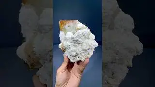 Display Size Massive Topaz Crystals On Matric From Skardu #topaz #topazspecimens #displayspecimens