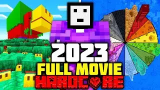 I Survived 1 YEAR in Minecraft Hardcore! [FULL MINECRAFT MOVIE]