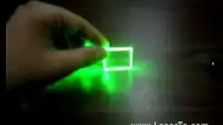 75mw green laser pointer make perfect show