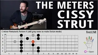The ONE Funk song you NEED to Know! CISSY STRUT  byThe Meters (Guitar Lesson)