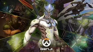 List Every GENJİ Skin OVERWATCH 2 #shorts #overwatch #overwatch2