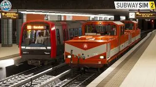 Hamburg Akkulok AL1 DLC New Battery Locomotive - SubwaySim 2 Gameplay!