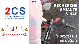 Recherche d&rsquo;amiante et HAP sur rev&ecirc;tements routiers sur la voie publique - (2CS, Pau-Lescar)