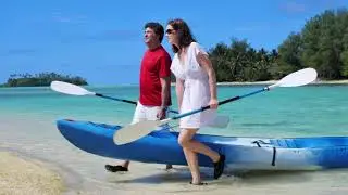 Rarotonga Cook Islands - Young Couple Travel Vacation Holiday Honeymoon Adventure Exploration
