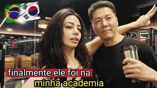 Мне удалось уговорить мужа пойти в спортзал.