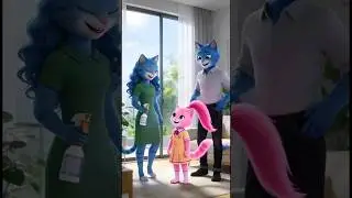 #pink billi wala cartoon video baby #pink cat ka video school ja rahi hai