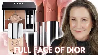 Full Face of Dior | Velvet Eyeshadow Quint in Nude Dentelle | Collab with @SimplyDeeBeauty