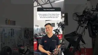 Usando Pneu Diablo Rosso 3, qual outra op&ccedil;&atilde;o para o dia a dia? #cb500 #cb500f #pneudemoto #pneu