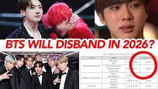 Last Year of BTS 😭 Hybe New Groups Will Disband BTS In 2026 😍 BTS Last Concert in 2026 #bts #kpop 