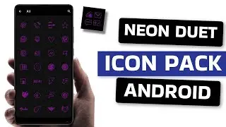 Best Neon Duet Icon Pack App for Android
