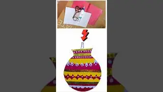 waste material craft ideas for school project 🤫 #diy #trending #viral #youtubeshorts #shortsfeed