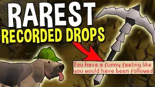 These are the Rarest Drops Recorded in Oldschool Runescape! #7 [OSRS]