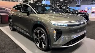 [4K] Первый взгляд на Lucid Gravity 2026 &mdash; Нью-Йоркский автосалон 2025​
