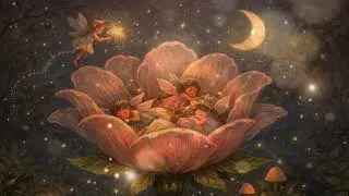 A Single Flower and the Sleeping Fairies | Gentle Sleep Music 🌙 (1 Hour)