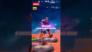 Magneto Vibing in Wastelands #fortnite #magneto #gaming #shorts