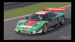 Honda NSX GT500 Spa Francorchamps hot lap
