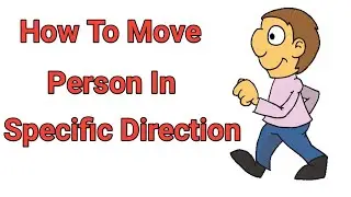 How to Move Person In Java | How to Move Image In Specific Direction In Java ||