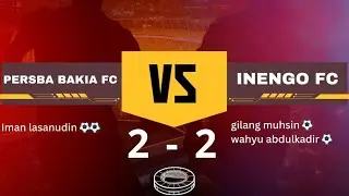 BABAK 1 💥 PERSBA FC VS INENGO FC | TURNAMEN SEPAKBOLA MINI SOCCER HUANGOBOTU CUP PROVINSI GORONTALO
