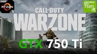 Call of Duty Warzone GTX 750 Ti 1080p, 900p, 720p