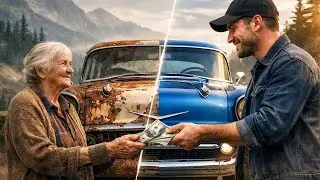 ASMR Car Restoration | 1957 Chevrolet Bel Air &ndash; Abandoned Rusted Classic Reborn in Mountains