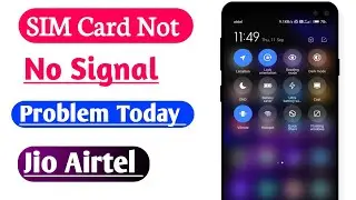 Sim Card not showing network | Jio airtel network problem fix | no signal problem fix 