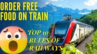 ORDER FREE FOOD ON TRAIN 🚎😱🚊||SUBSCRIBE AND LIKE 