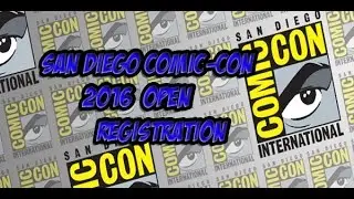 SDCC Open Registration 2016