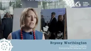 Snapshot with EDF's Bryony Worthington at the Global Maritime Forum's Annual Summit 2019