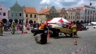 Hasičská soutěž ve vyprošťování osob z havarovaných vozidel 2014