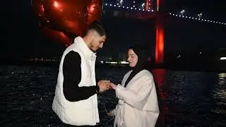 Boğazda Teknede Evlilik Teklifi - Köprüde Lazer Gösterisi Eşliğinde - NOVA ORGANİZASYON