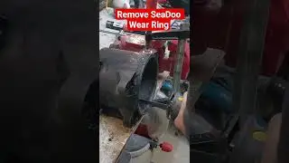 How to remove a SeaDoo wear ring #jetski #boatlife