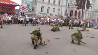9 мая в г.советске. показуха 79Омсб Развед рота