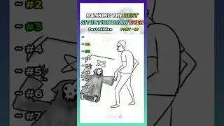 Ranking the best situation draw ever😆#shorts #shortsfeed #usatrending #usa #funnydrawing #scribble