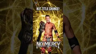 🤯 Результаты NXT No Mercy! Коронован новый чемпион! | #шорты