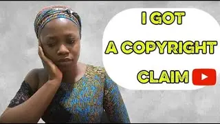 I got a copyright claim😭