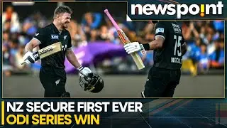 New Zealand Beat India By 41 Runs In Third ODI To Win The Series | WION Newspoint