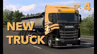 NEW TRUCK | Euro Truck Simulator 2 Career | Episode 4 | Relaxing Long Play