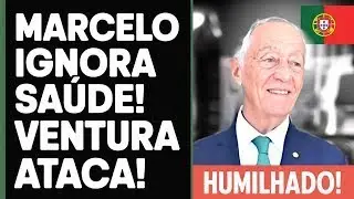 Marcelo HUMILHA Portugal: Sil&ecirc;ncio na Sa&uacute;de, Mas Fala da Ucr&acirc;nia! Ventura EXP&Otilde;E Tudo | Elei&ccedil;&otilde;es 2026