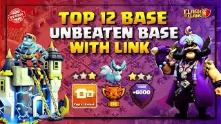 TOP 12 TESTED TH18 LEGEND / WAR BASE WITH LINK | ANTI 2 STAR TH18 BASE . UNBEATEN TH18 NEW BASE .