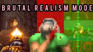 Brutal Doom en su última dificultad es para masoquistas.