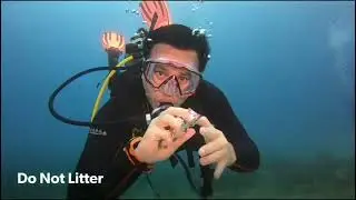 Scuba Diving . Scuba Diver . Pulau Weh . Aceh . Indonesia . Sabang Beach . Underwater Volcano