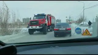 Robert Basharin | New URAL fire truck