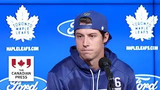 Mitch Marner shoots down contract talk as Maple Leafs open training camp