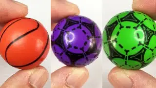 Football and Basketball Bouncy Ball Spiral Machine... Fun Time With Toys Wonderland