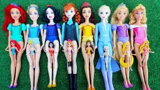 Cute Miniatures Disney Princess Frozen ELSA & Annall! elsa satisfying unboxing
