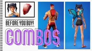 LEAKED &ldquo;SCUBA CRYSTAL&rdquo; SKIN COMBOS!!! (Birthstone Backplate BackBling) - Fortnite Battle Royale
