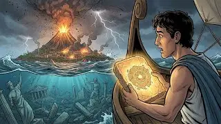 The Geomythology of the Santorini Eruption and Atlantis | History for Sleep