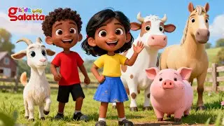 பண்ணை விலங்குகள் - Farm Animals Song | Tamil Nursery Rhymes for Children's | Galatta Kids
