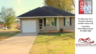 2600 West Lombard Street, Springfield, MO Presented by Tony Zubku.