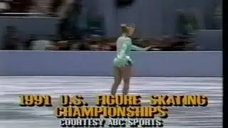 Tonya Harding 91 skate America original program (triple axel combination)
